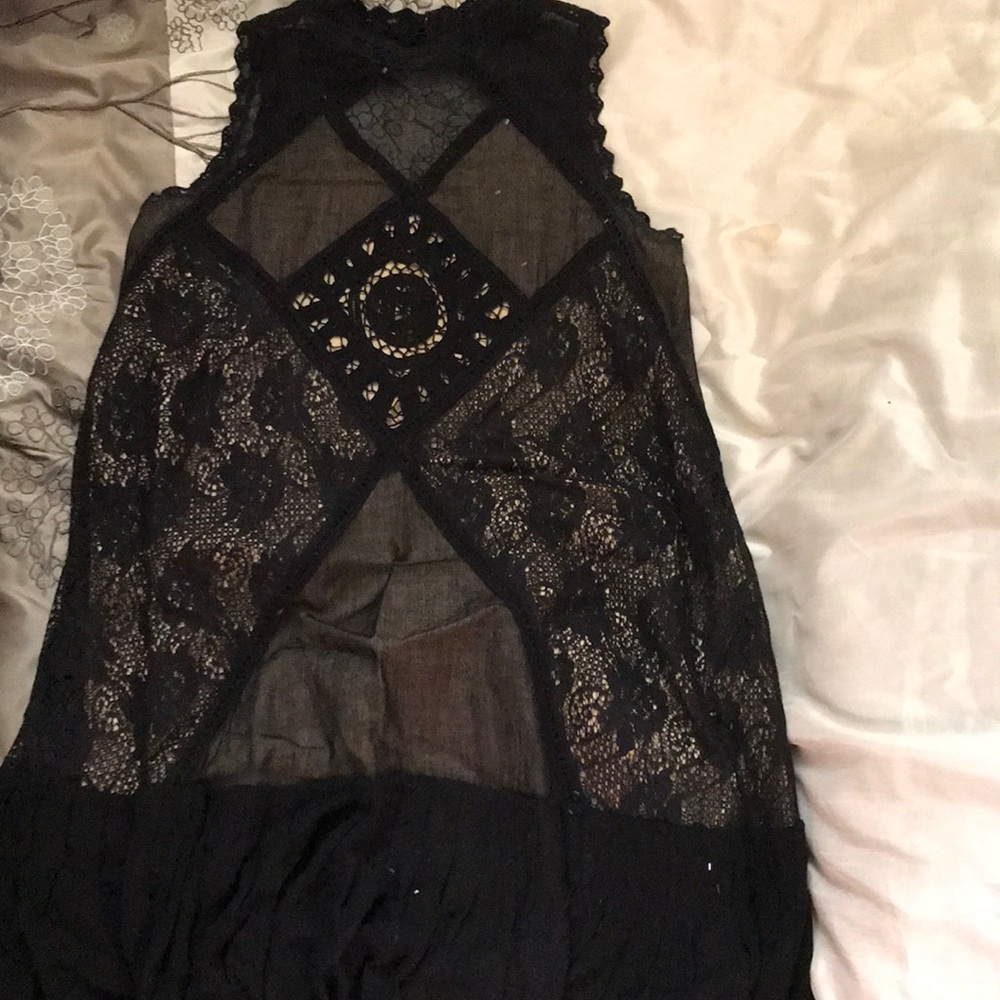 Free people black dress